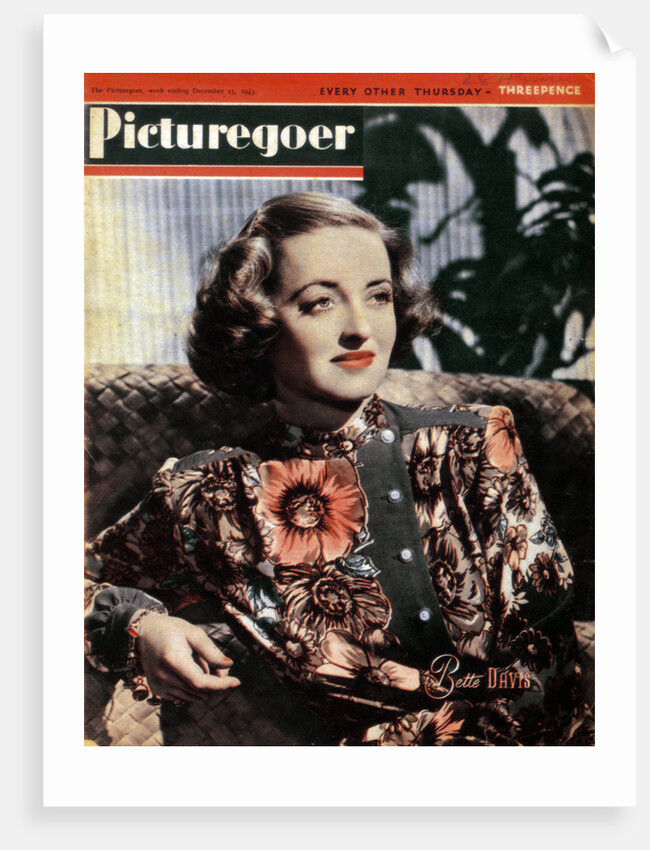 Bette Davis (1908-1989), American actress by Anonymous