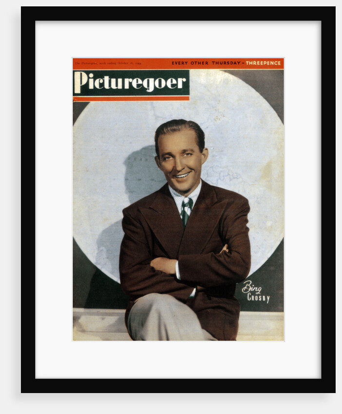 Bing Crosby (1903-1977), American singer and actor by Anonymous
