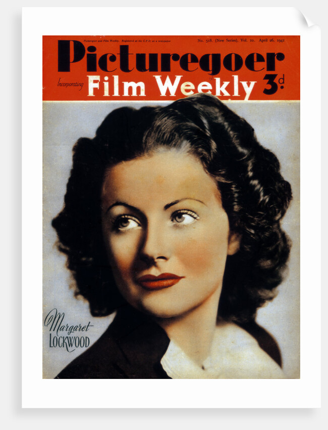 Margaret Lockwood (1916-1990), British actress by Anonymous