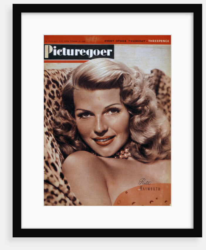 Rita Hayworth (1918-1987), American actress by Anonymous