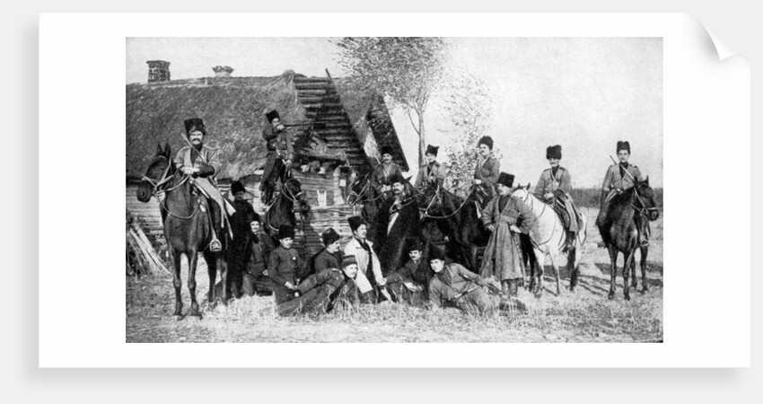 Riders of the plains and hunters of the hills, Georgia by Florence Farmborough