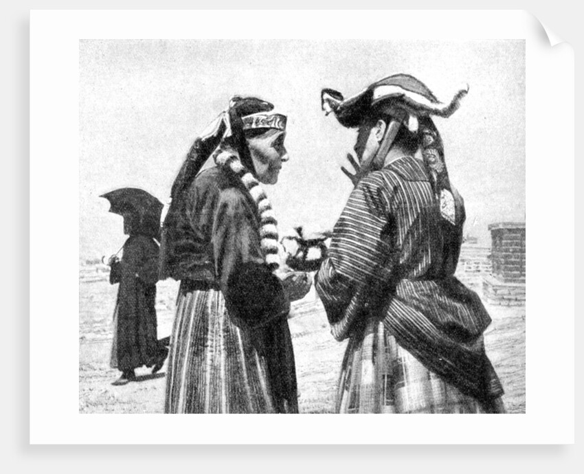 Two Jewish women, Greece by HA Fawcett