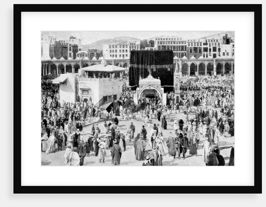 Mecca's great mosque, Mecca, Saudi Arabia by Anonymous