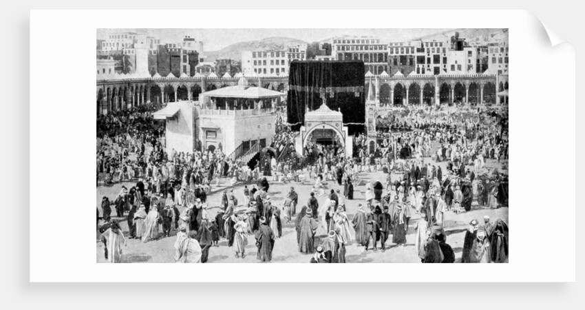 Mecca's great mosque, Mecca, Saudi Arabia by Anonymous