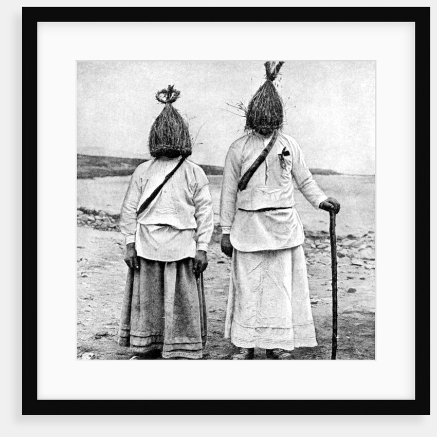 A pair of 'straw boys', Ireland by AW Cutler