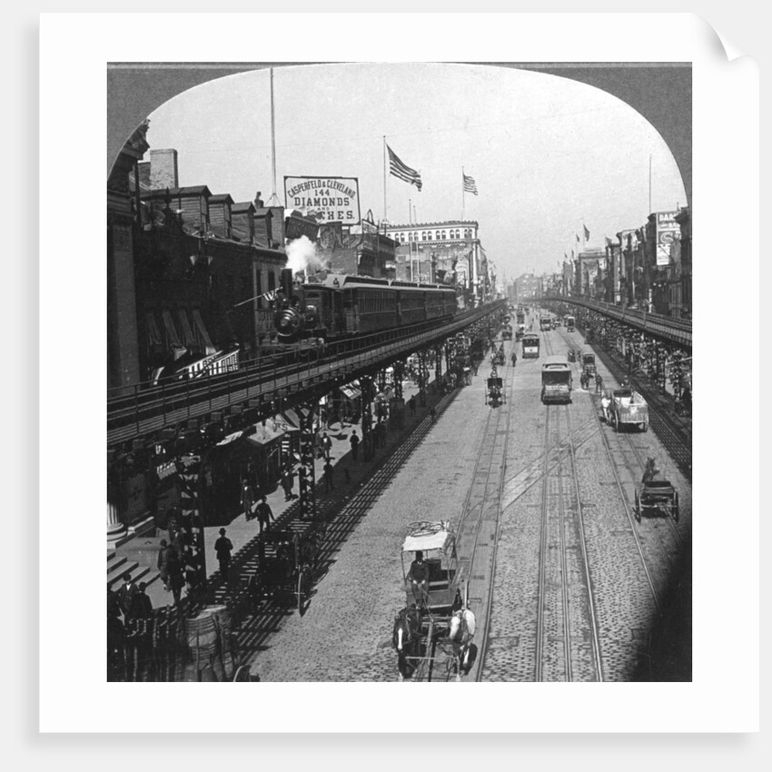 The Bowery, New York, USA by BL Singley