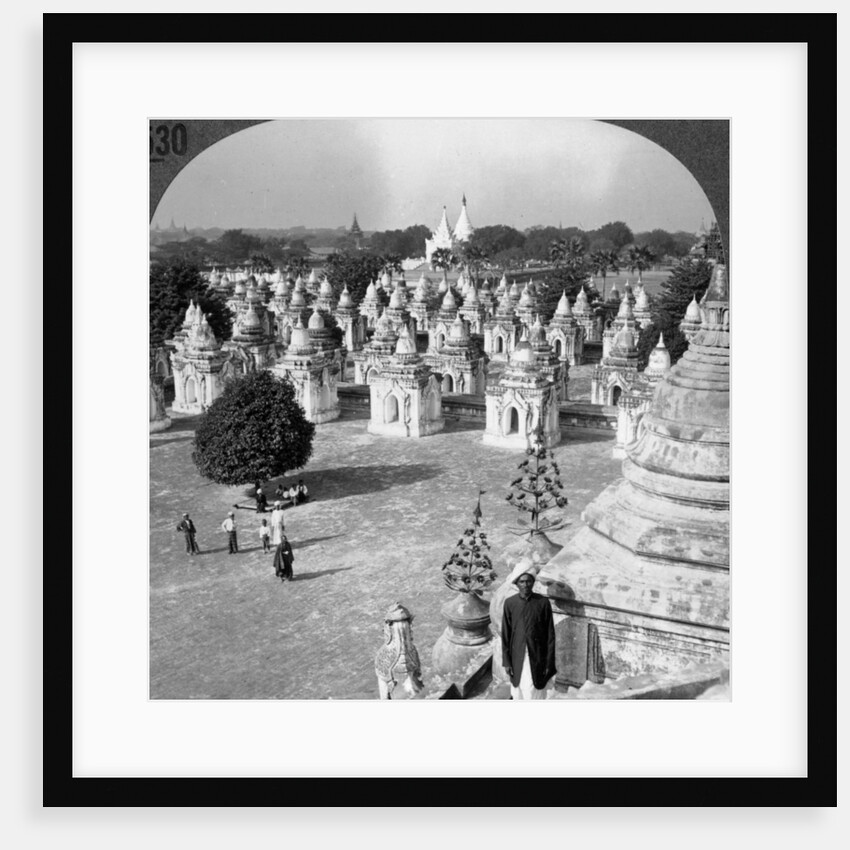 The north section of the '450 Pagodas', Mandalay, Burma (Myanmar) by Anonymous