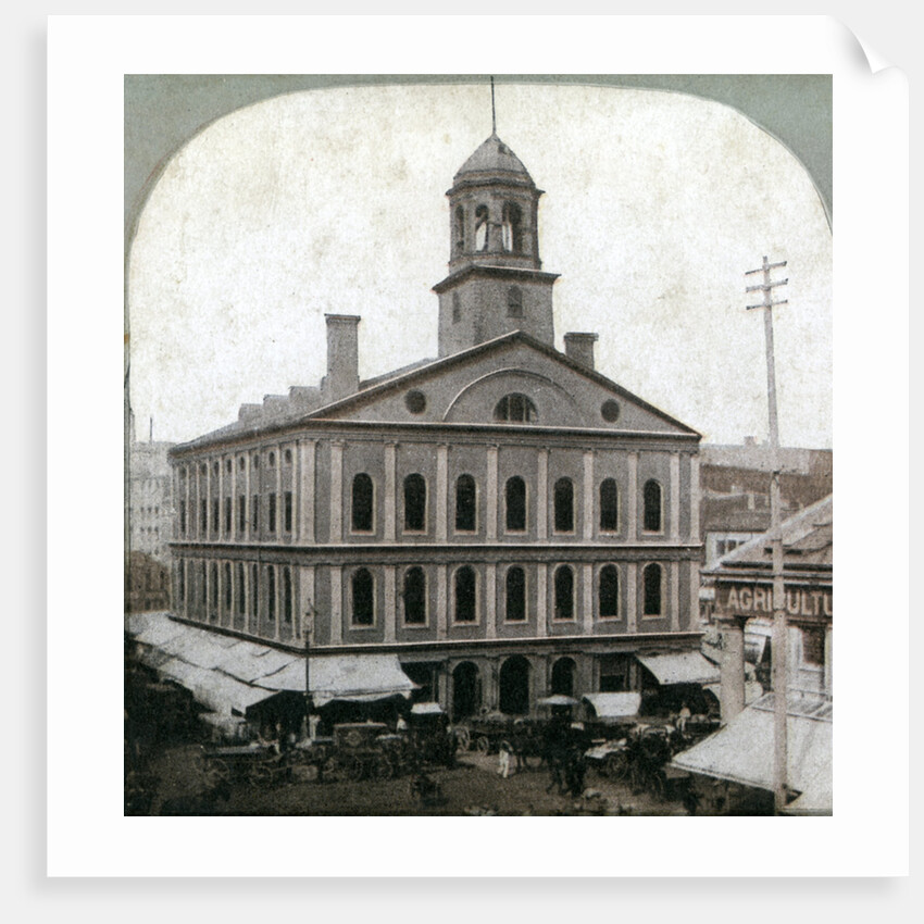 Faneuil Hall, Boston, Massachusetts, USA by Anonymous