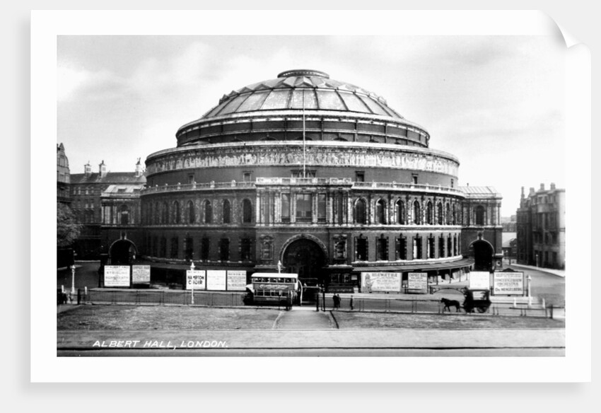 The Royal Albert Hall, Kensington, London by Anonymous
