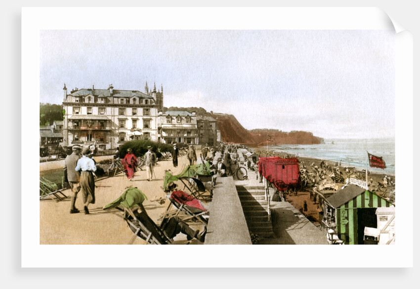 East Cliff Promenade, Teignmouth, Devon by EP Bucknall
