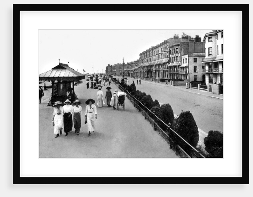 The promenade, West Worthing, West Sussex by Valentine & Sons