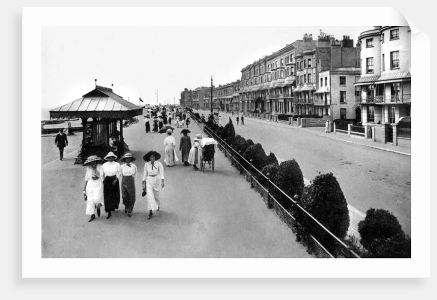 The promenade, West Worthing, West Sussex by Valentine & Sons