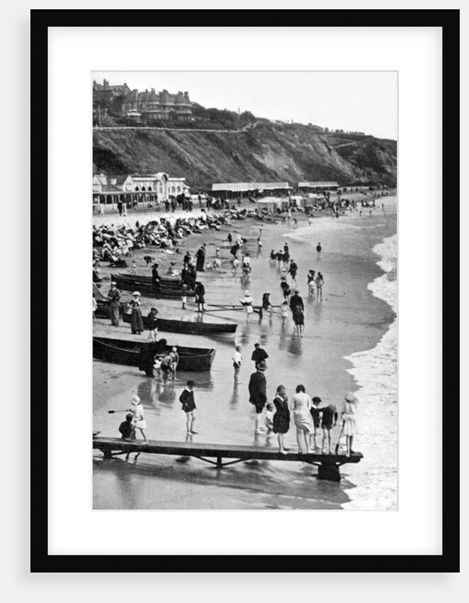 The beach at Bournemouth, Dorset by JE Beale Ltd