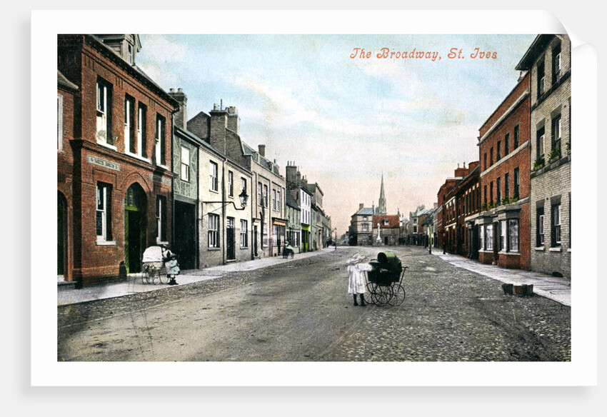 The Broadway, St Ives, Cambridgeshire by Valentine & Sons