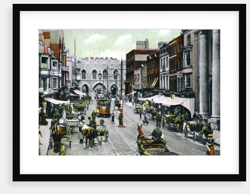 The High Street, Southampton, Hampshire by FGO Stuart