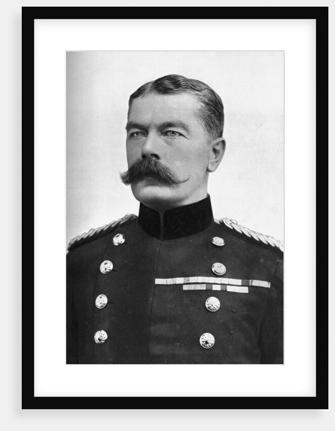 Field Marshall Earl Kitchener, British Secretary of State for War, First World War by Bassano Studio