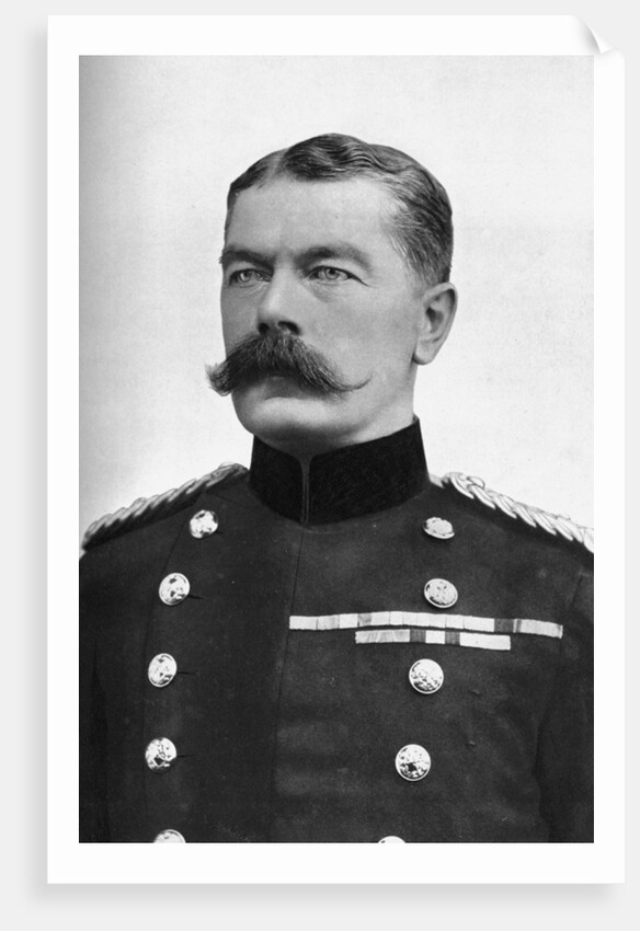 Field Marshall Earl Kitchener, British Secretary of State for War, First World War by Bassano Studio