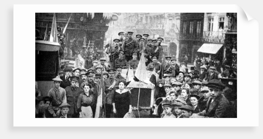 British Expeditionary Force in Rouen, France, First World War by Anonymous