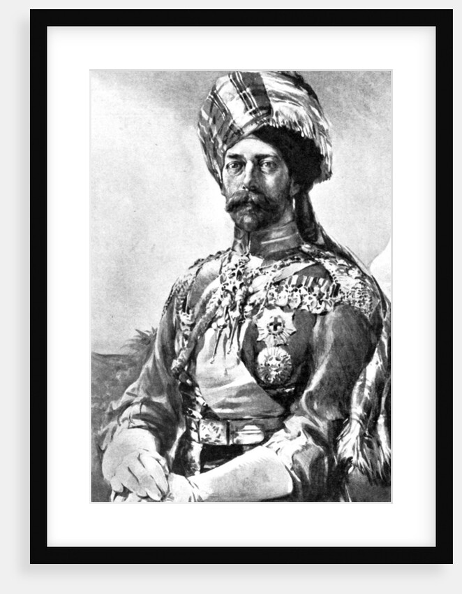 The King Emperor as Colonel-In-Chief, Lancers, Indian Army by Anonymous
