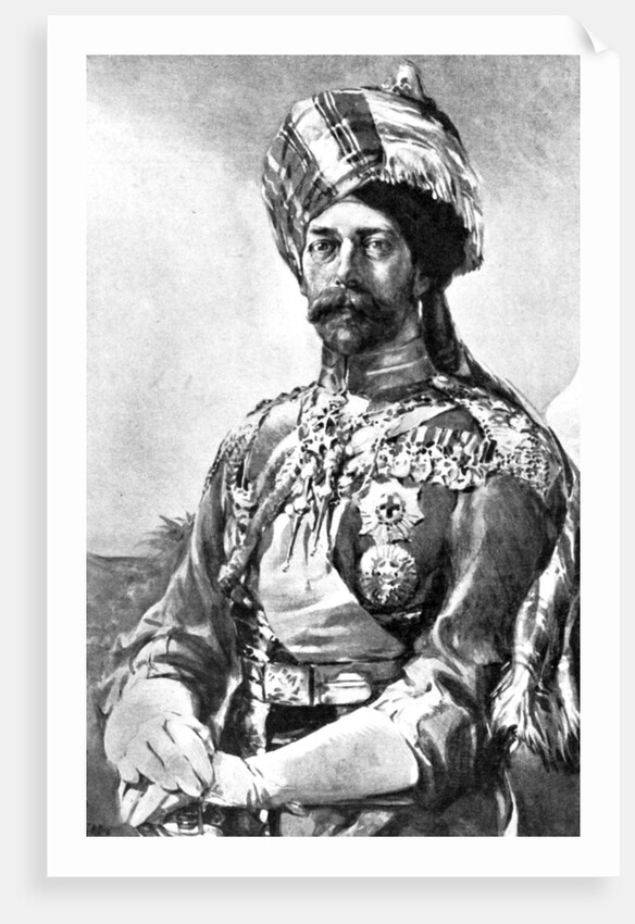 The King Emperor as Colonel-In-Chief, Lancers, Indian Army by Anonymous