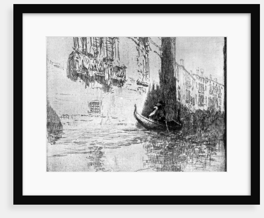 The Passing Gondola by James McBey