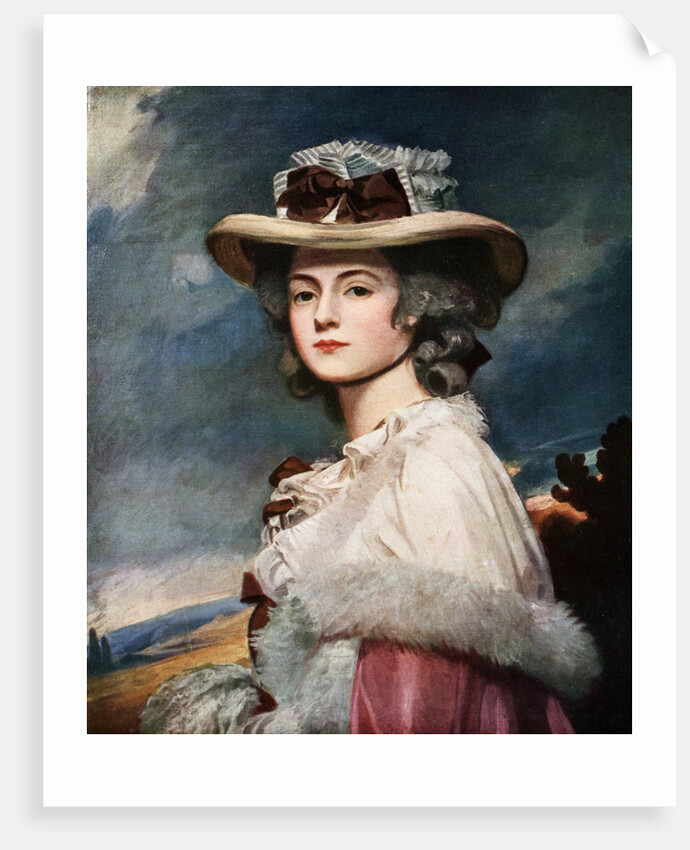 Mrs Davies Davenport by George Romney
