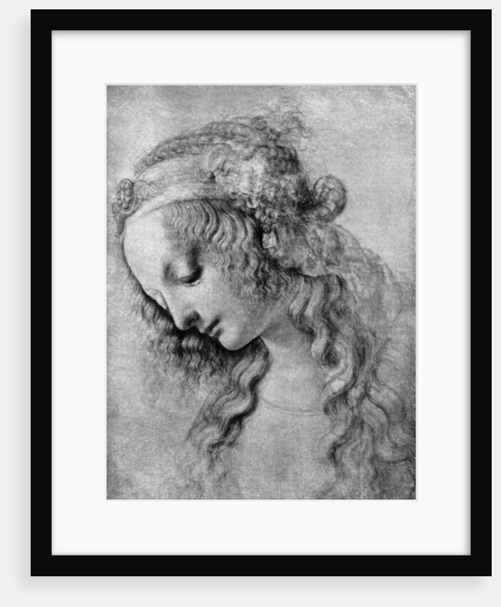 The head of the Madonna, 15th centuy by Andrea del Verrocchio