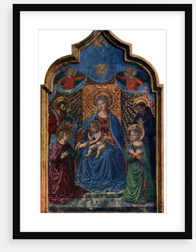 Mystical Marriage of St Catherine by Benozzo Gozzoli