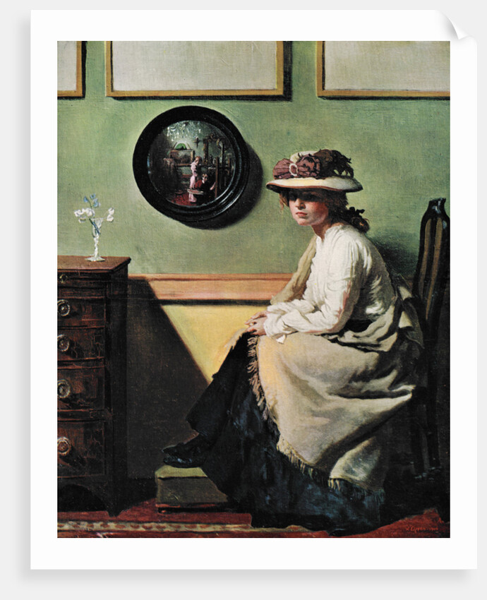 The Mirror by William Newenham Montague Orpen