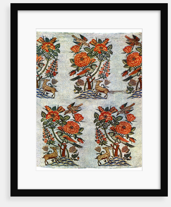 Gold and silver brocade from Isfahan, Iran by Anonymous