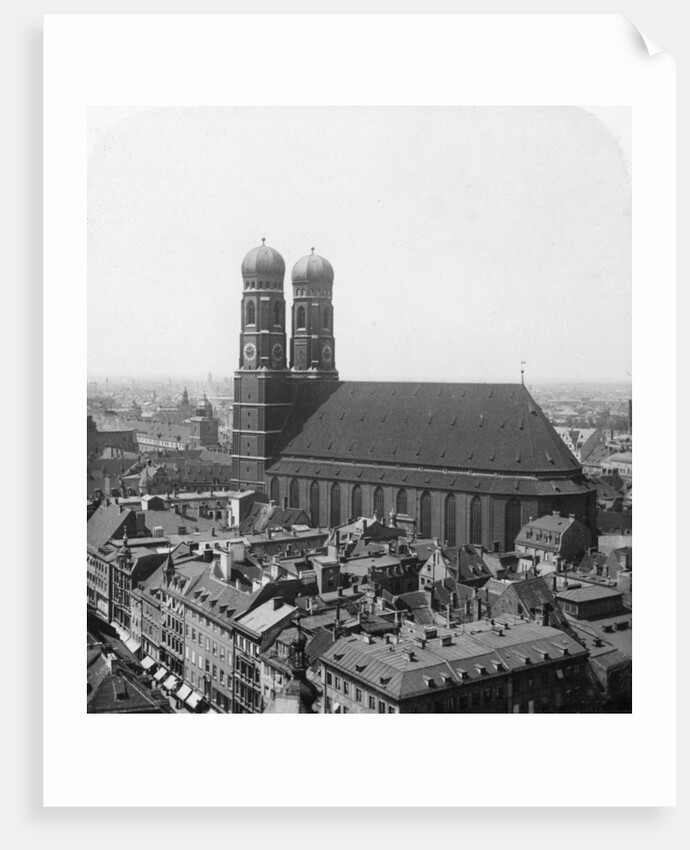 The Frauenkirche, Munich, Germany by Wurthle & Sons