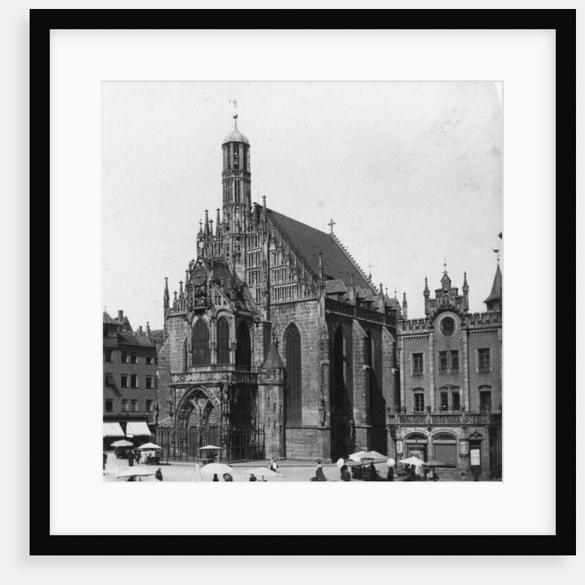The Frauenkirche, Nuremberg, Bavaria, Germany by Wurthle & Sons