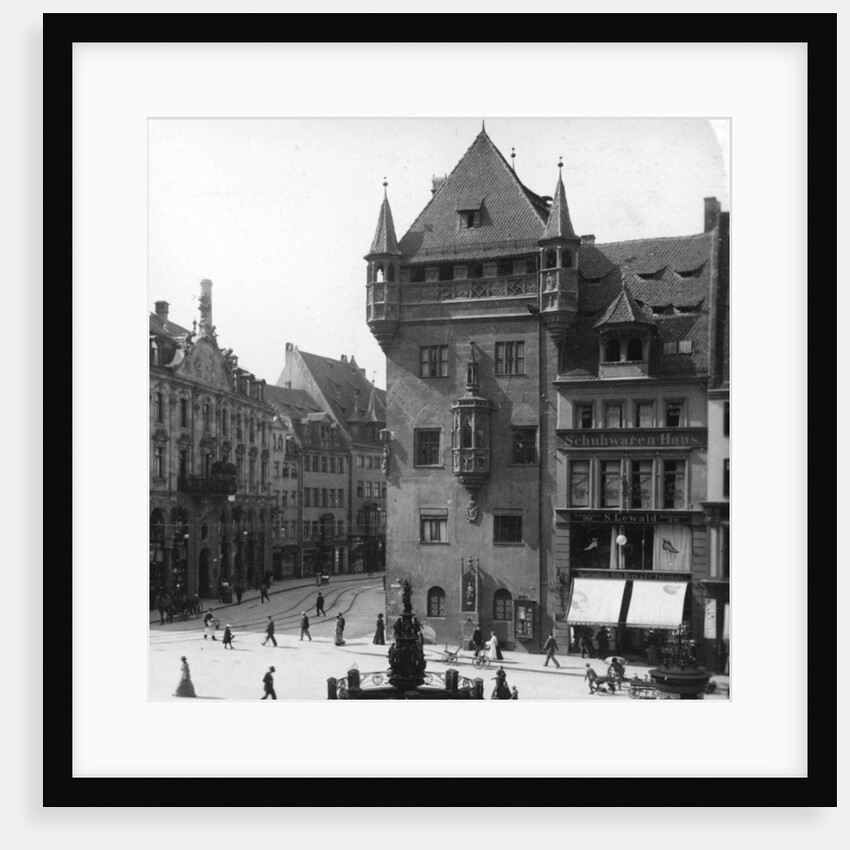 Nassauer Haus, Nuremberg, Bavaria, Germany by Wurthle & Sons