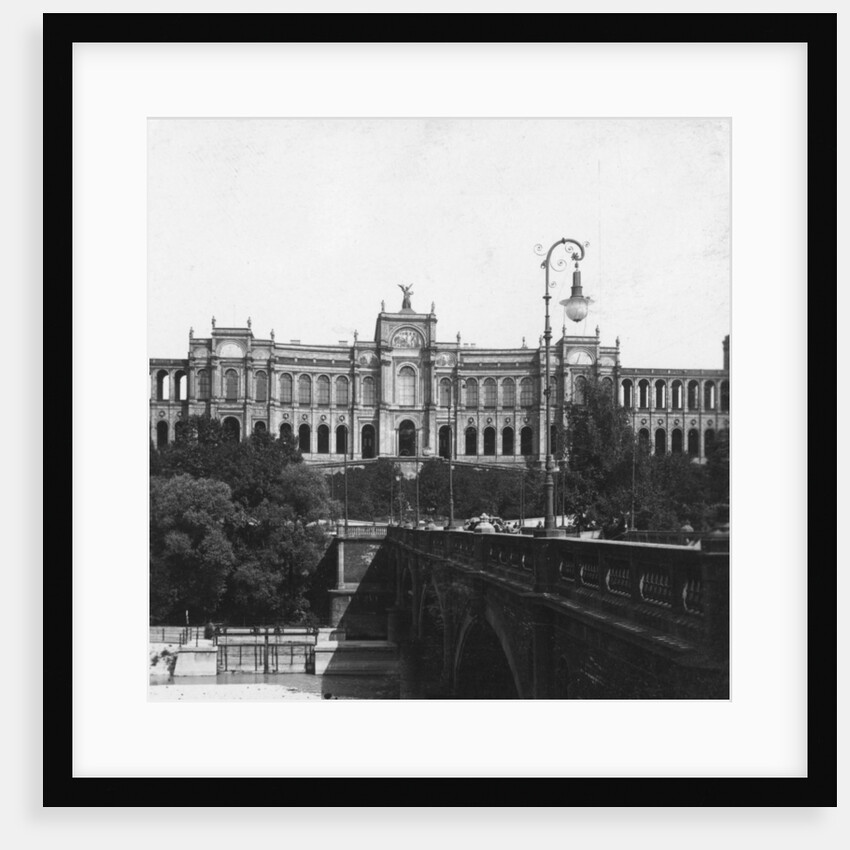 The Maximilianeum, Munich, Germany by Wurthle & Sons