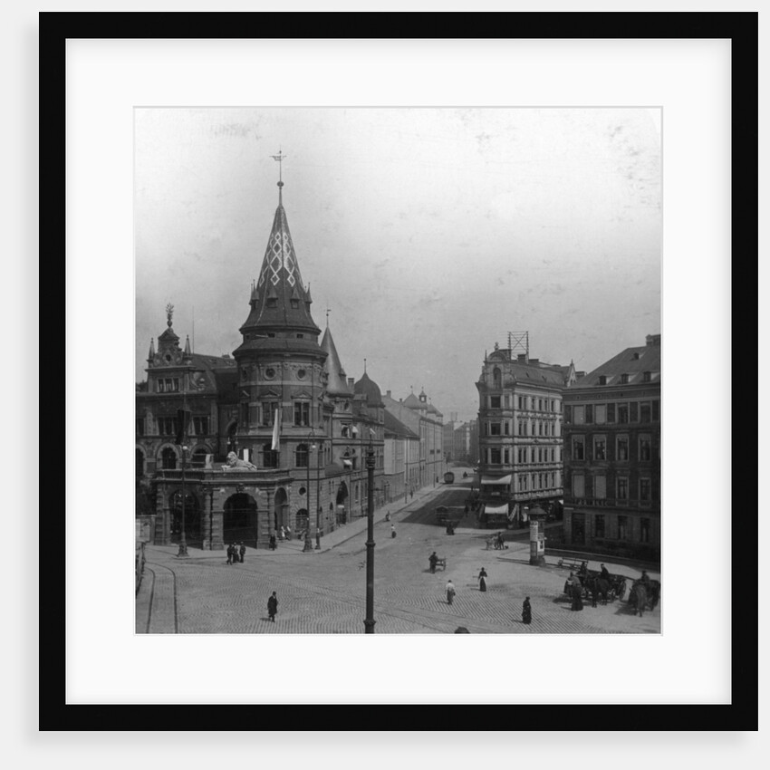 Löwenbräu Keller and Stiglmaierplatz, Munich, Germany by Wurthle & Sons