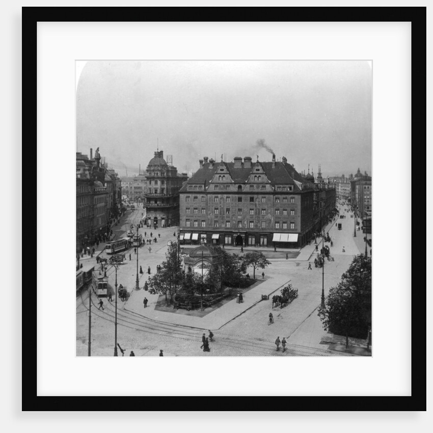Karlsplatz, Munich, Germany by Wurthle & Sons