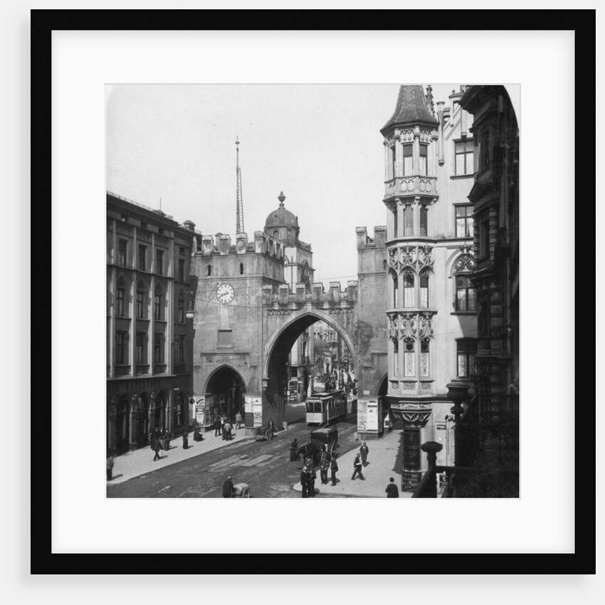 Karlstor Gate, Munich, Germany by Wurthle & Sons