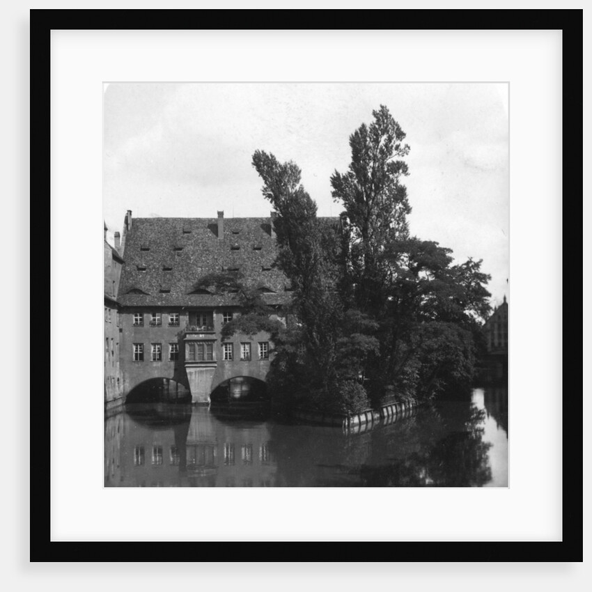 Holy Spirit Hospital, Nuremberg, Bavaria, Germany by Wurthle & Sons