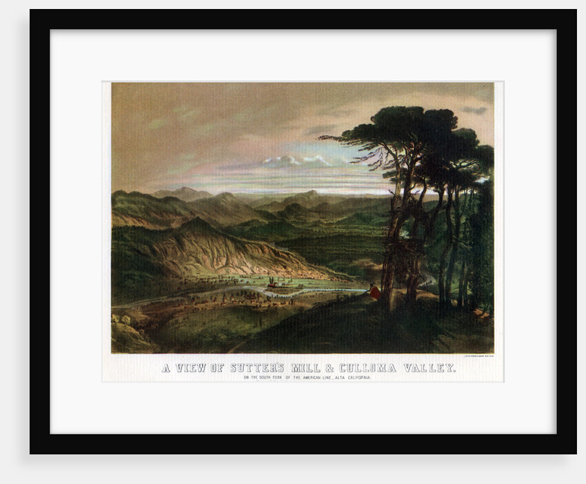 Sutter's Mill and Culloma Valley, California, USA by J Little