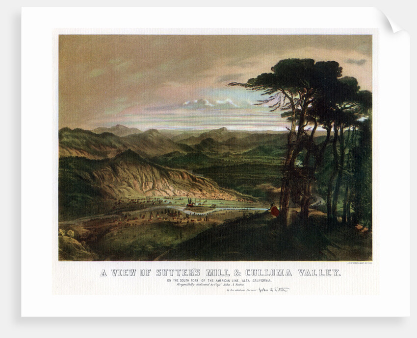 Sutter's Mill and Culloma Valley, California, USA by J Little