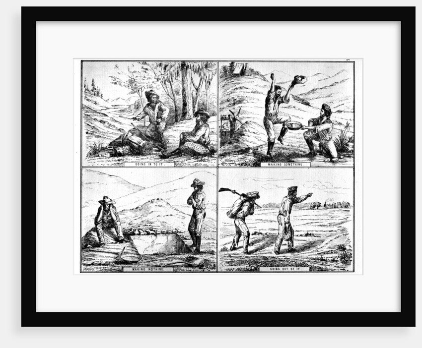 The Mining Business in Four Pictures by Britton & Rey