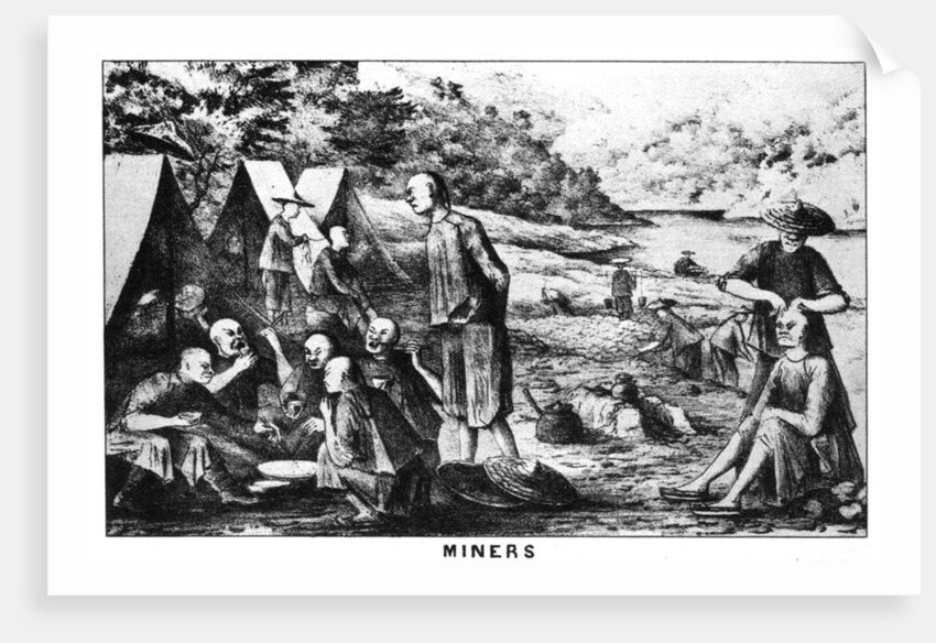 Californian gold miners by Britton & Rey