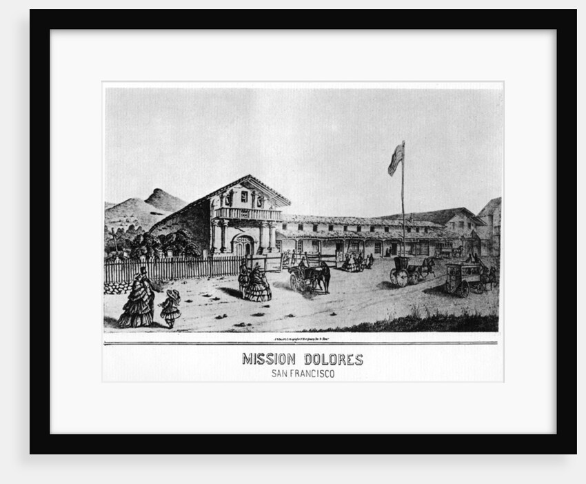 Mission Dolores, San Francisco, California by Anonymous