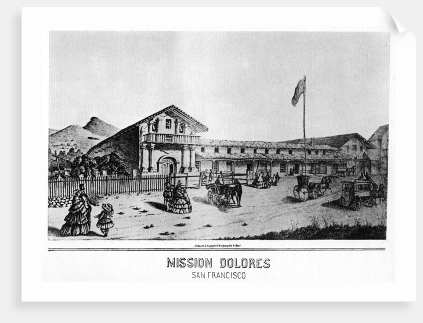 Mission Dolores, San Francisco, California by Anonymous