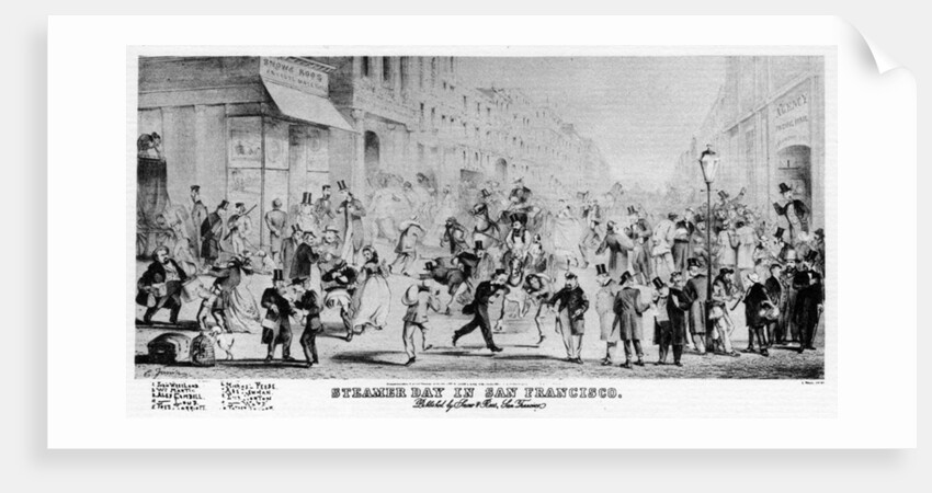 Steamer Day in San Francisco, California by Anonymous
