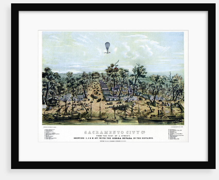 Sacramento, California by Endicott & Co.