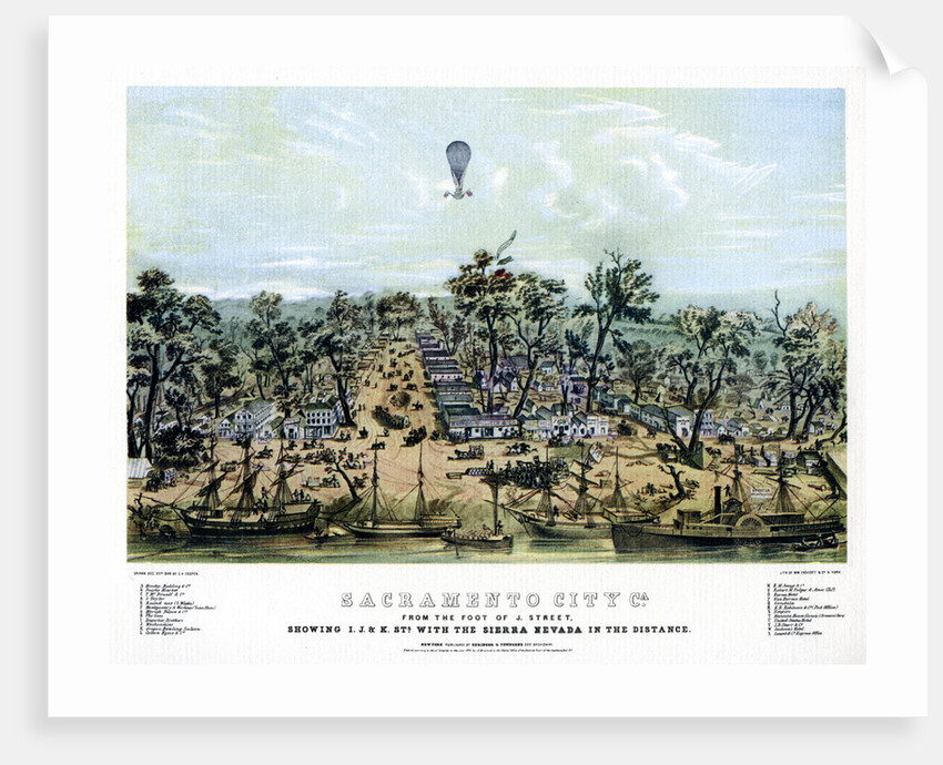 Sacramento, California by Endicott & Co.
