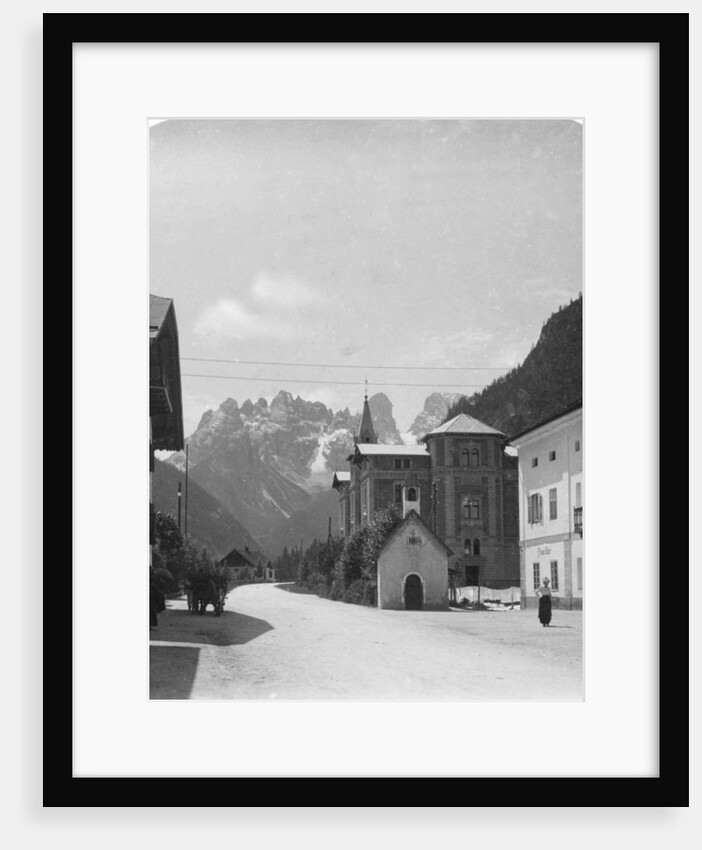 Landro and Monte Cristallo, Tyrol, Italy by Wurthle & Sons