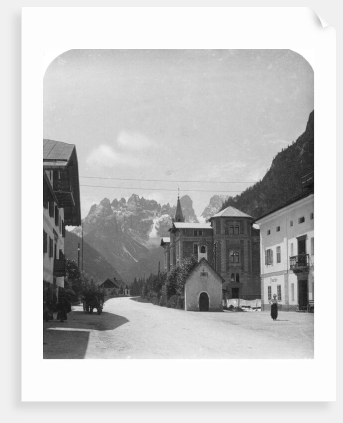 Landro and Monte Cristallo, Tyrol, Italy by Wurthle & Sons