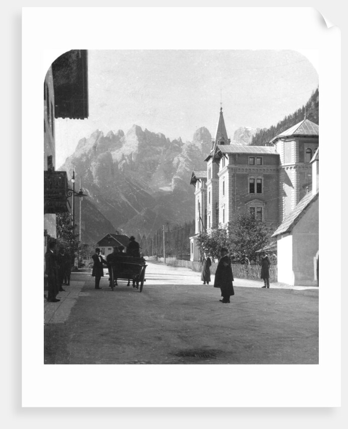 Landro and Monte Cristallo, Tyrol, Italy by Wurthle & Sons